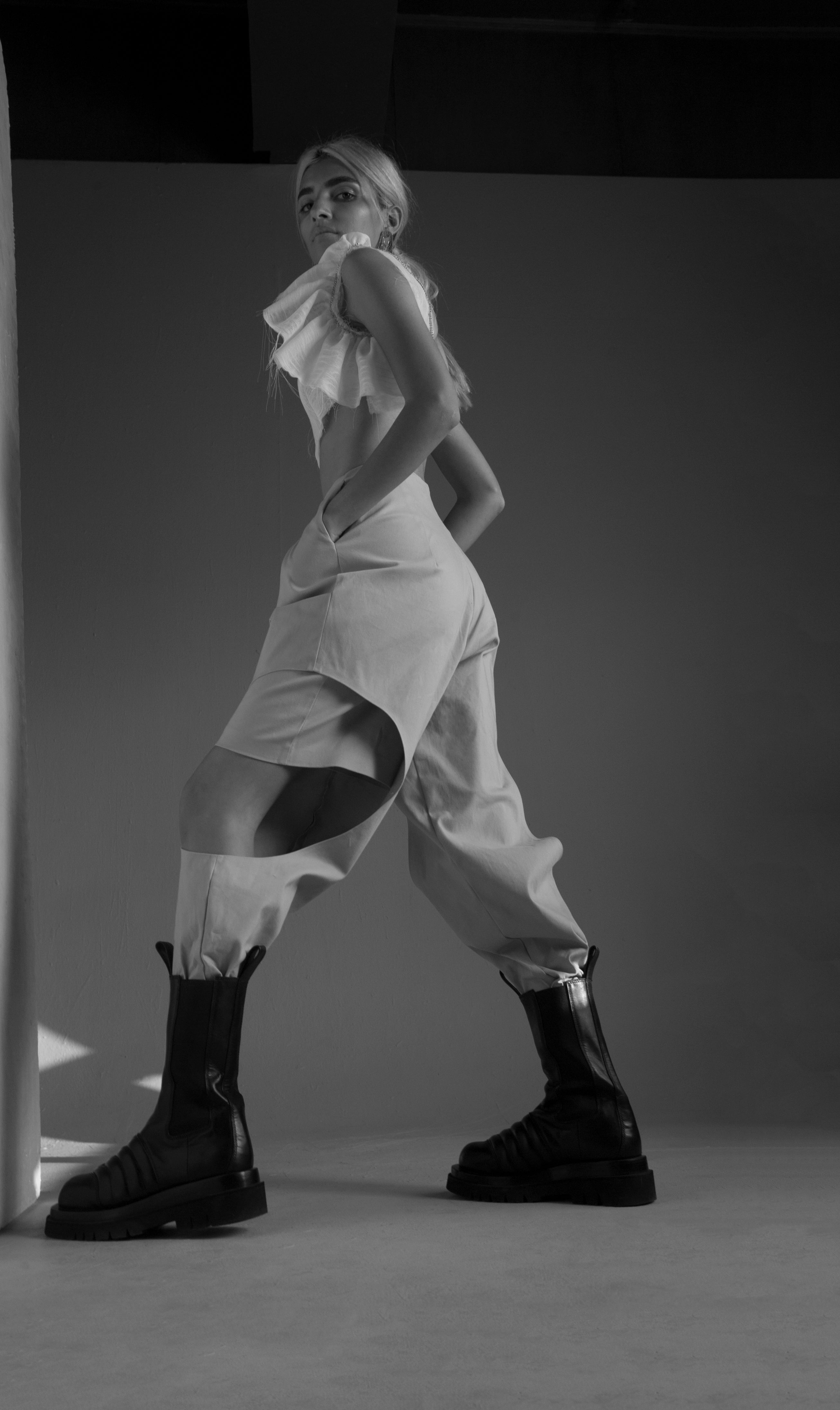 //SHANINA SHAIK// Nude Pant/Shorts