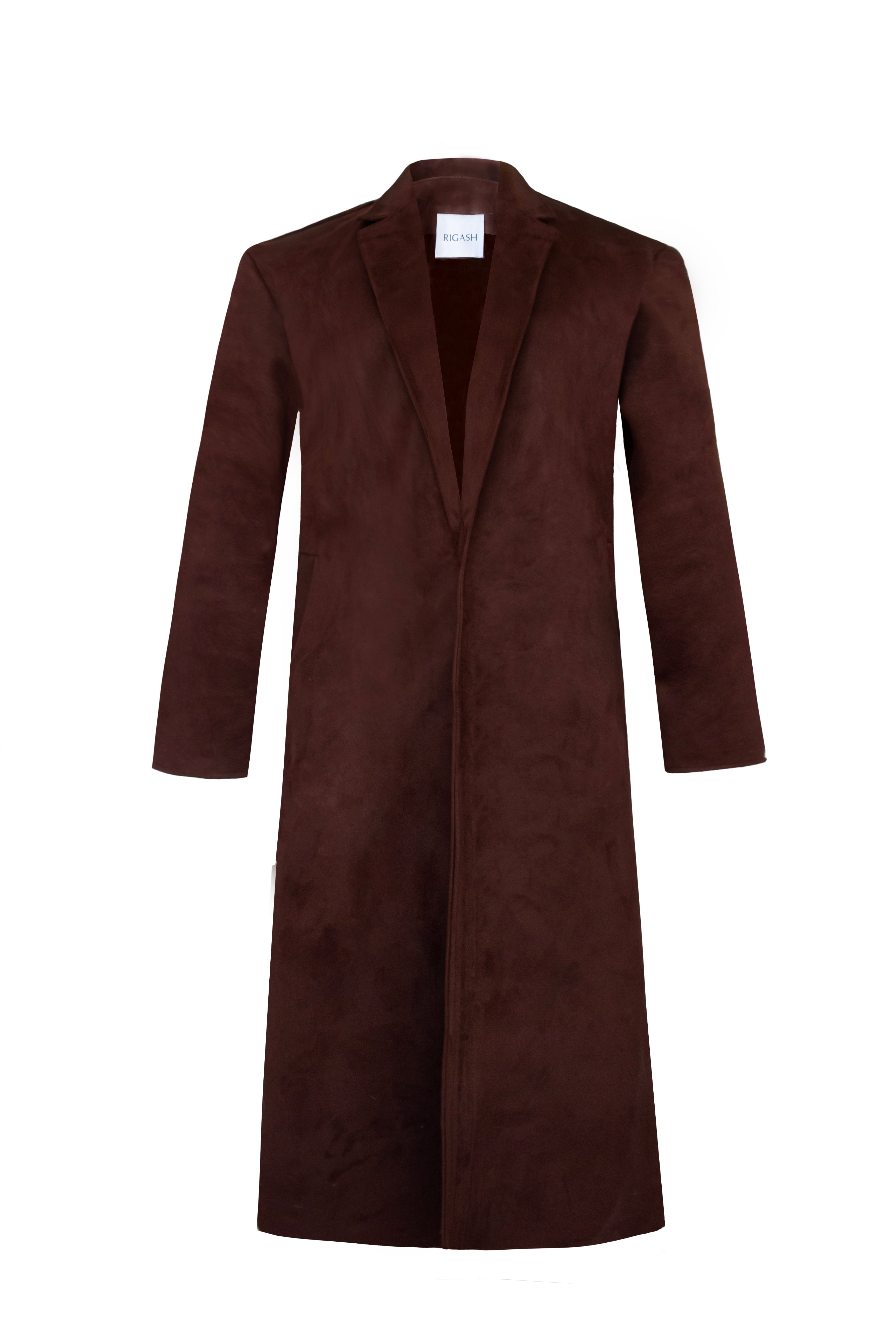 Brown Suede Coat
