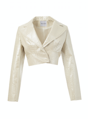 Pearl Croc Blazer