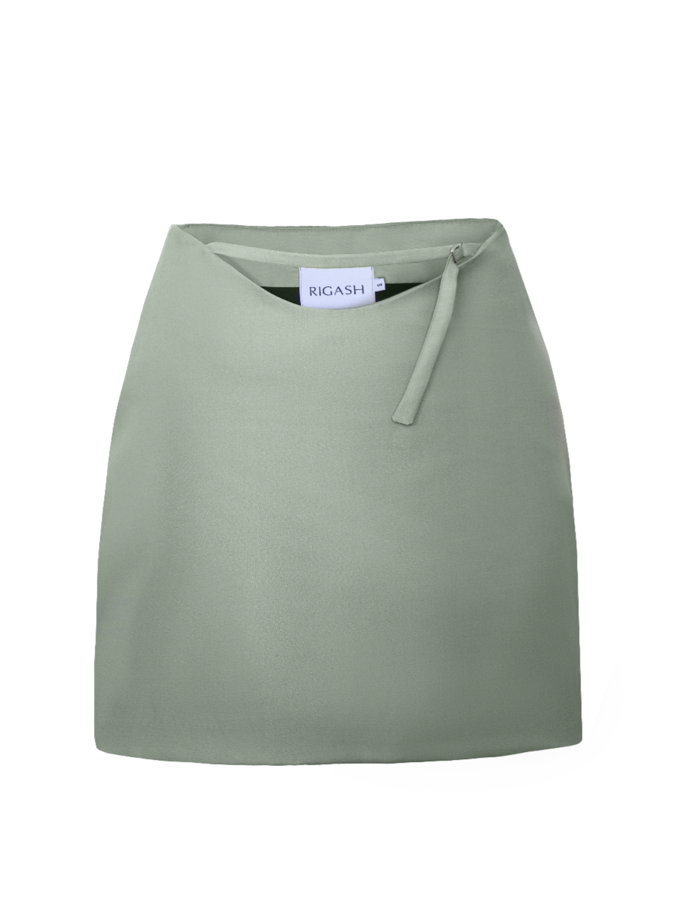 Pistachio Fitted Skirt