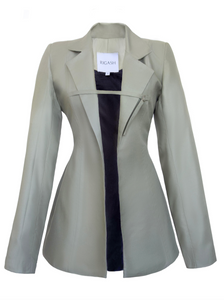 Pistachio Fitted Blazer