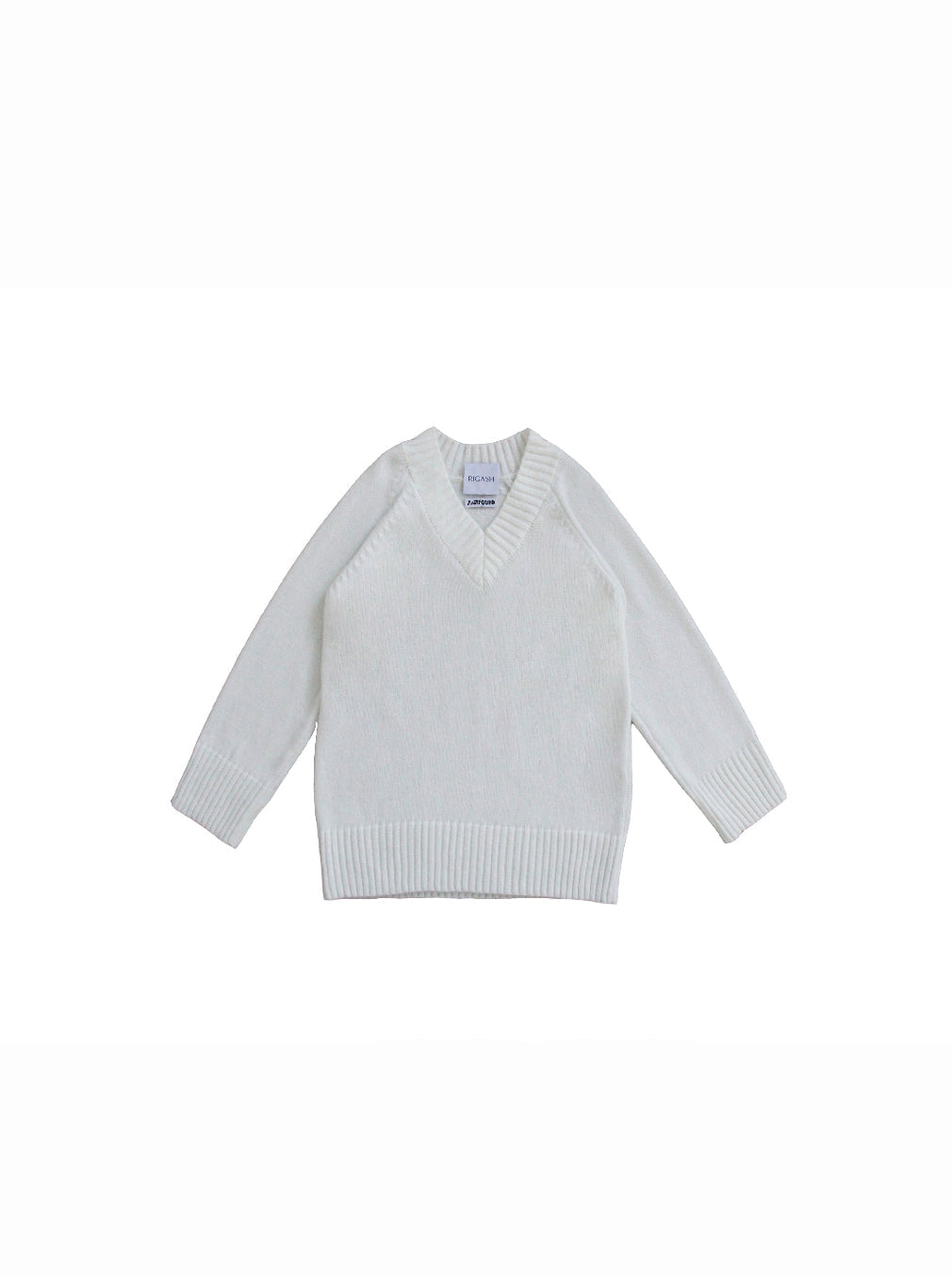 White sweater on a white background